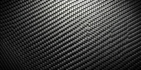 Black Carbon Kevlar Fiber Background for Industrial and Technology Design Projects