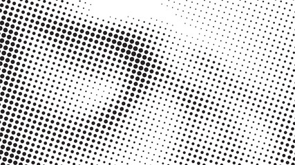 abstract gradient halftone dots background Pop art template texture