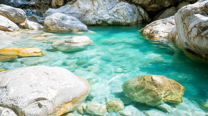 Dawn over the seascape coast. Beautiful sunrise over seascape