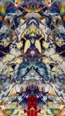 Abstract background art . Ethnic pattern. Mixtures of oil paint. Trendy hand painting canvas. Wall decor and Wall art prints Idea. 3D Texture. Art object