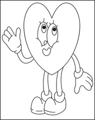 Flower Beautiful To Be Colored, The Coloring Book For Preschool Kids With Simple Educational Gaming Level