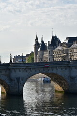 Obraz premium Seine river paris france 