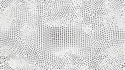 Monochrome Geometric Dot Texture with Fine Alignment
