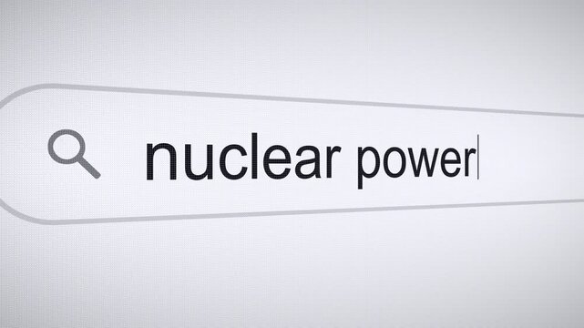 Searching Nuclear Power on the Internet, Computer Screen Macro