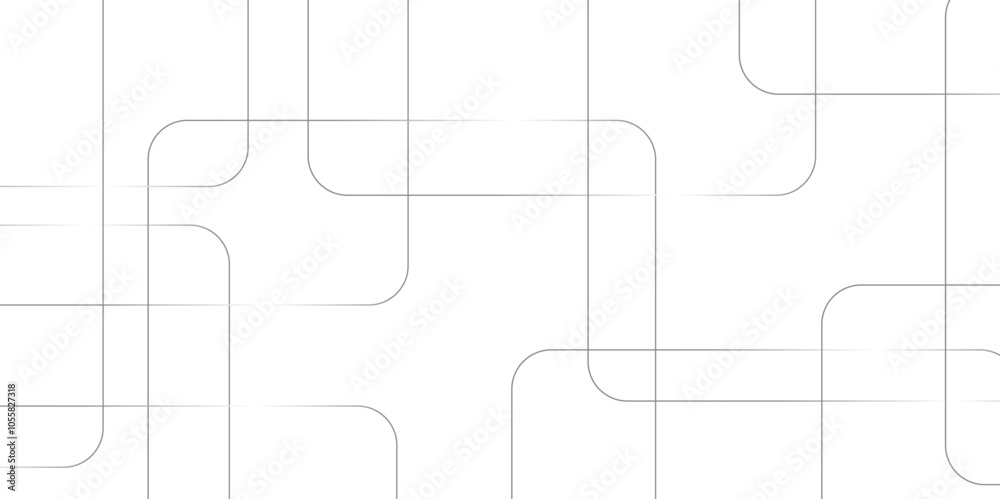 Poster abstract white, gray geometric pattern square and random lines triangle shape background design. abs