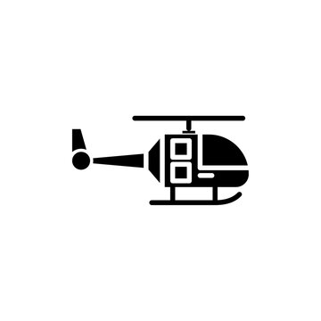 recommend clip art: Helicopter icon logo sign set vector outline