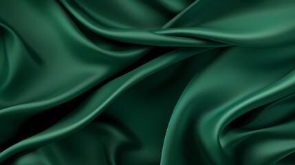 Fototapeta premium green silk background
