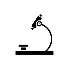 Microscope Icon logo sign set vector outline
