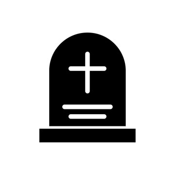 recommend clip art: Tombstone icon logo sign set vector outline