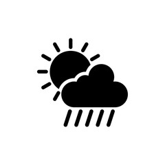 Weather Icon logo sign set vector outline