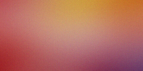 Vintage gradient background with grain texture, colorful digital grain noise effect pattern lofi multicolor, abstract Rainbow gradient background,Banner Poster in Red, Maroon, and Blue, pink, Orange.