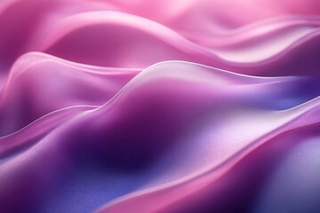 Obraz premium Soft, flowing fabric in shades of pink and purple.