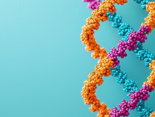 Obraz premium CRISPR geneediting tool in action on DNA strands, cuttingedge genetic tech