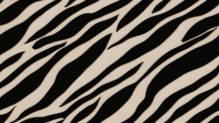 safari background and zebra fur texture in black and white striped natural pattern