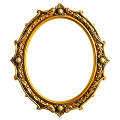 Gold frame khmer photo
