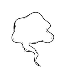 Hand Drawn Smoke Cloud 