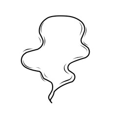 Hand Drawn Smoke Cloud 