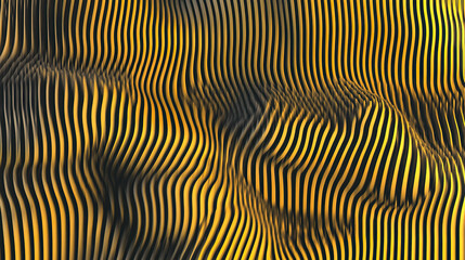 Intricate wavy patterns in warm shades create a harmonic blend of movement and texture in a vibrant abstract design