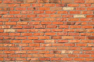 red brick background, old vintage brick