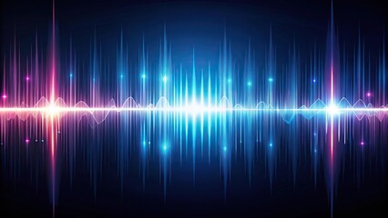 Melodic waveform illustrations used as desktop and laptop wallpapers for music fans, digital graphics, visual art, laptop