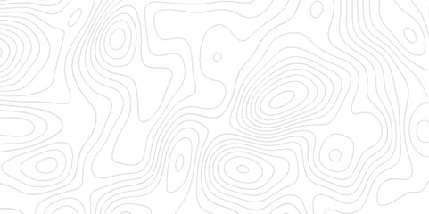 abstract Topographic map background geographic line map with seamless ornament design, Geographic mountain relief diagram line wave carve pattern, Background of the topography map. 