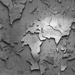 metal scratches black and white dirt map