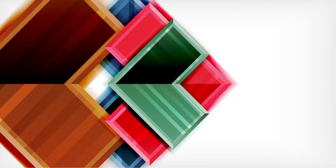 Fototapeta premium Arrow geometric abstract vector background. Vector Illustration For Wallpaper, Banner, Background, Card, Book Illustration, landing page