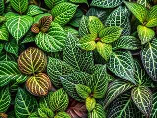 Lush Green Foliage Pattern Perfect for Backgrounds and Textiles