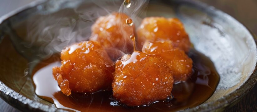 Daigaku Imo A Deep Fried Sweet Potato Coated With Sweet Syrup