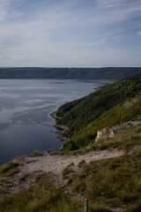 Scenic view of sea against sky,Bakota,Ukraine