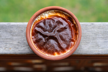 Turkish Rice Pudding (Firin Sütlac) in the Blacksea Photo, Artvin Turkiye (Turkey) 