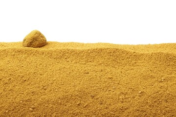 Minimalist yellow soil