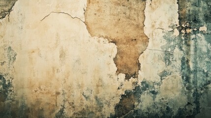 Obraz premium Vintage textured wall with vignette effect ideal for background use