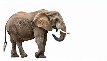 Obraz premium elephant isolated on white