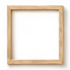 Obraz premium Empty Blank White Mock Up Frame