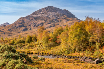 Driving around Gairloch on the NC500 Scotland