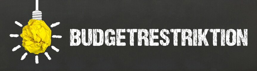 Budgetrestriktion	