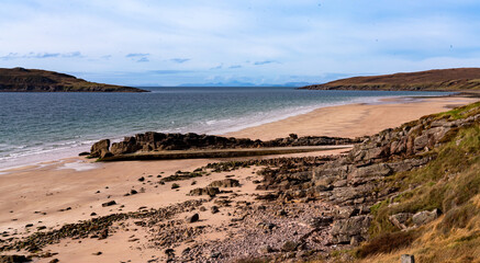 Driving around Gairloch on the NC500 Scotland