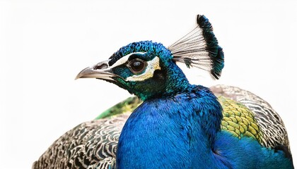 close up of peacock