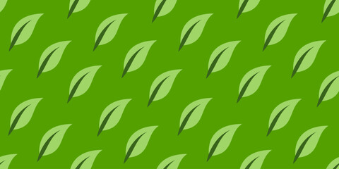 leaf background. flat illustration leave background pattern background. leaves pattern wallpaper. leaf seamless pattern background.
