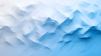 Obraz premium Background with blue and white gradient with ice-like pattern.