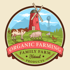 organic farming logo