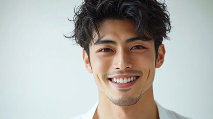 料理のインスピレーションとなる、温かくフレンドリーな日本人シェフのポートレート