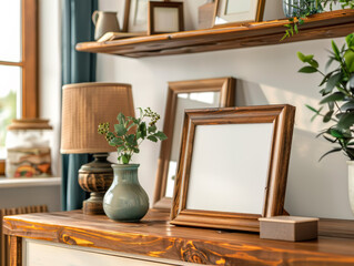 Empty Blank Mock Up Frame Wall Art 