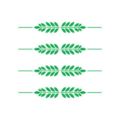 Obraz premium A collection of green leaves and leaves from the plant free download