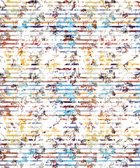 Naklejka premium Seamless Pattern Illustrations for Designing in Unique and vibrant digital textile designs, crafted to bring elegance and sophistication to any fabric. Perfect for fashion, home decor 