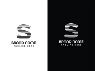 S Letter Logo Design Template 