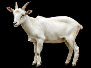Goat isolated on white background