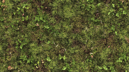 Obraz premium Ground with moss texture