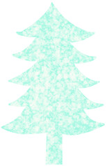 abstract christmas tree
